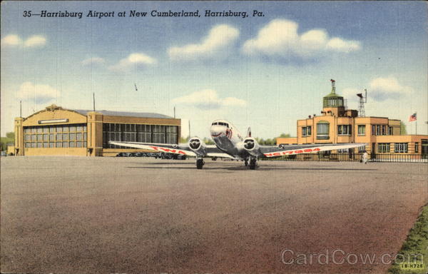 Harrisburg Airport at New Cumberland Pennsylvania