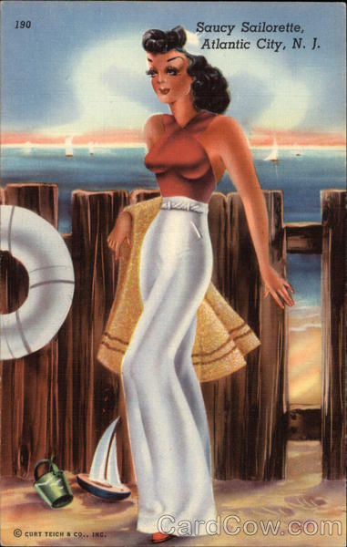Saucy Sailorette Atlantic City New Jersey