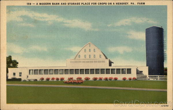 A Modern Barn and Storage Place for Crops Hershey Pennsylvania