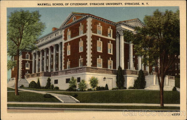 Maxwell School of Citizenship, Syracuse University New York