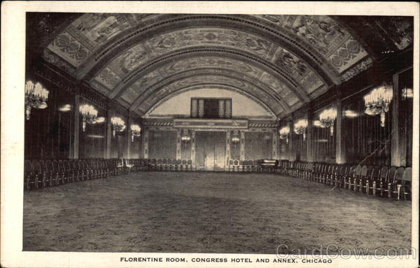 Florentine Room, Congress Hotel and Annex Chicago Illinois