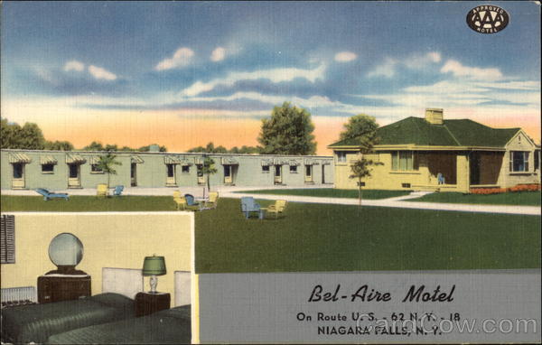 Bel-Aire Motel Niagara Falls New York