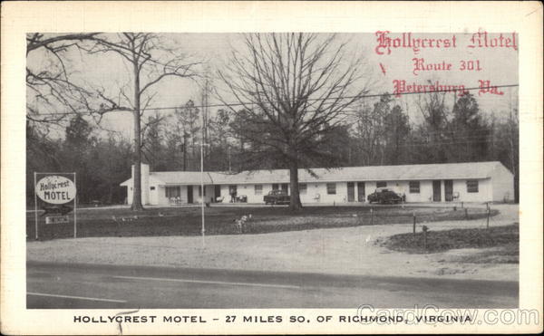 Hollycrest Motel Richmond Virginia