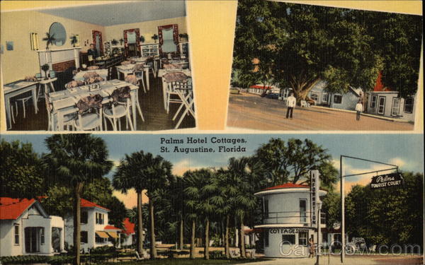 Palms Hotel Cottages and Tea Room St. Augustine Florida