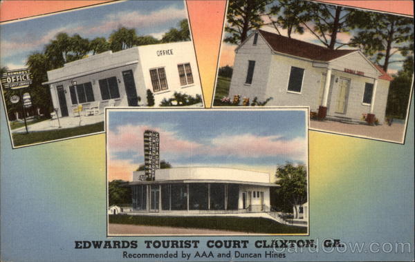 Edward's Tourist Court Claxton Georgia
