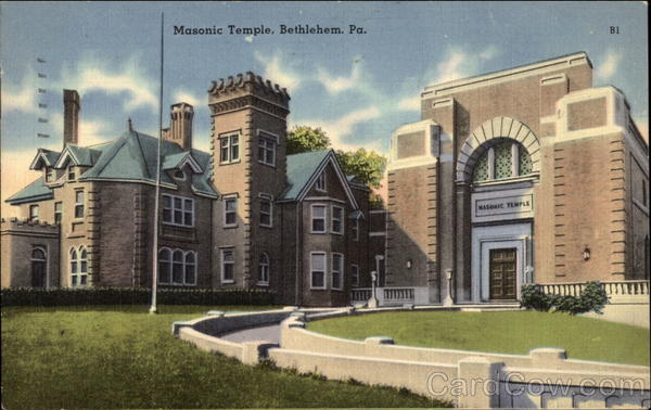 Masonic Temple Bethlehem Pennsylvania
