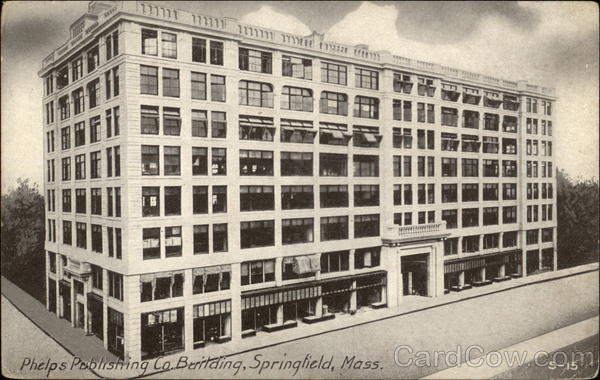 Phelps Publishing Co. Building Springfield Massachusetts