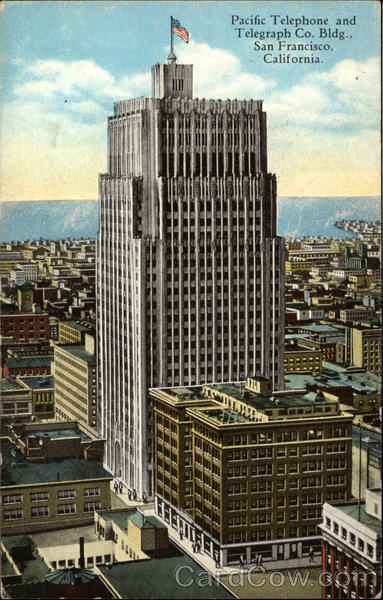 Pacific Telephone and Telegraph Co. Bldg San Francisco California