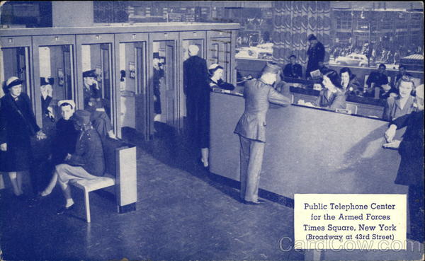 Public Telephone Center for the Armed Forces New York