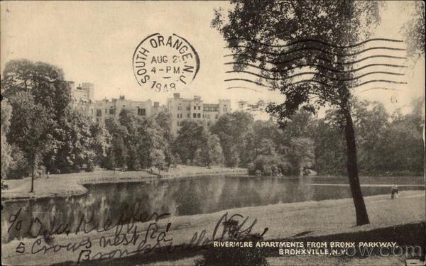 Rivermere Apartments from Bronx Parkway Bronxville New York