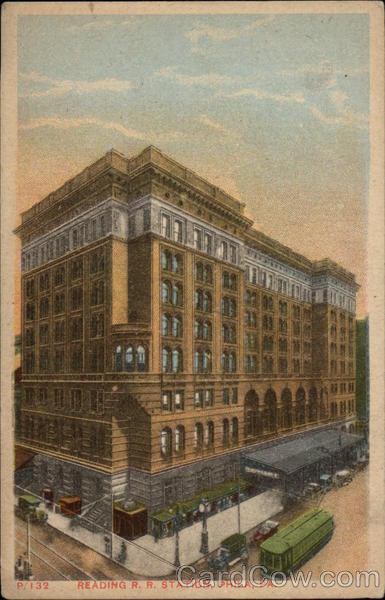 Reading R. R. Station Philadelphia Pennsylvania