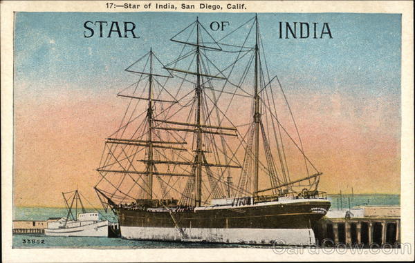 Star of India San Diego California
