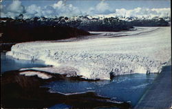 Columbia Glacier Alaska Postcard 