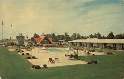 Howard Johnson's Motor Lodge and Restaurant Dunn, NC Postcard Postcard