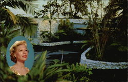 Residence of Dinah Shore Beverly Hills, CA Postcard Postcard