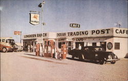 The Longhorn Ranch Indian Trading Post Postcard