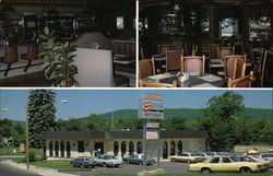 Twin Colony Restaurant - Diner Postcard