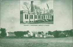 Hoard's Dairyman Office & Plant, Hoard's Dairyman Farm Fort Atkinson, WI Postcard Postcard