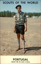 1968 Scouts of the World Postcard