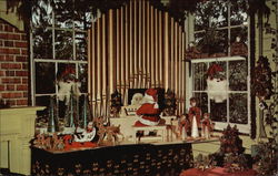 Santa Claus Shop Postcard