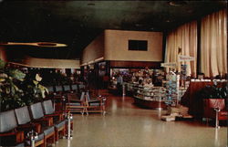 Inside View of the Houston International Airport Postcard