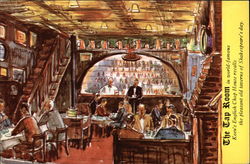 The Tap Room in World-famous Keen's English Chop House Postcard