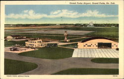 Grand Forks Airport Postcard