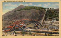 Cameron Colliery Postcard