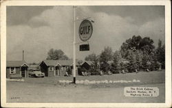 The Brick Cabins Postcard