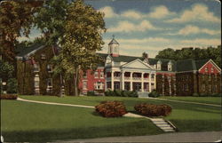 Mary Lyon Hall at Plymouth Teachers College Postcard