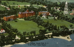 Keuka College in the Finger Lakes Regionn Postcard