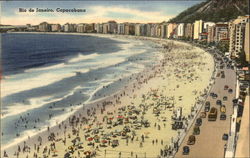 Rio de Janeiro, Copacabana Postcard