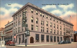 Union National Bank Mount Carmel, PA Postcard Postcard