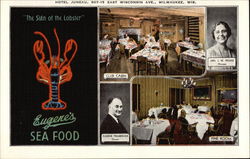 Eugene's Hotel Juneau Postcard