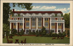 New Hoffman Hotel Bedford, PA Postcard Postcard