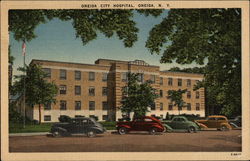 Oneida City Hospital New York Postcard Postcard