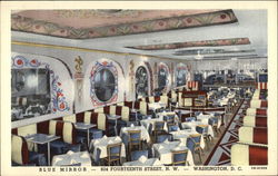 Blue Mirror Restaurant and Cocktail Lounge Washington, DC Washington DC Postcard Postcard