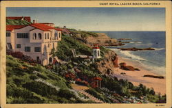 Coast Royal Laguna Beach, CA Postcard Postcard