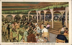 The Glass Bucket Club Kingston, Jamaica, British West Indies Postcard Postcard