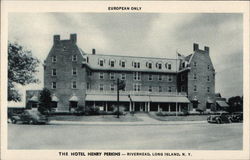 The Hotel Henry Perkins "European Only" Postcard