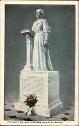 Frances E. Willard, Statuary Hall, US Capitol Postcard
