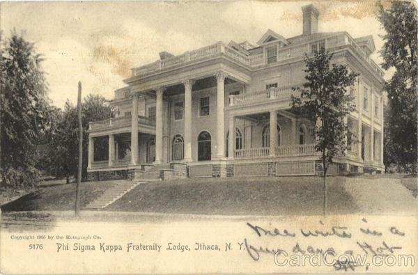Phi Sigma Kappa Fraternity Lodge Ithaca New York