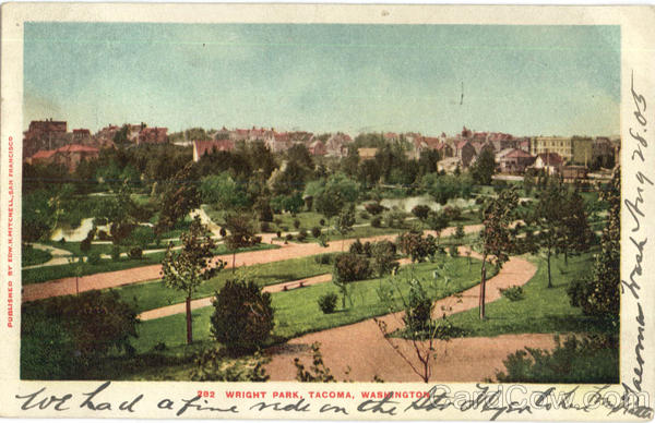 Wright Park Tacoma Washington