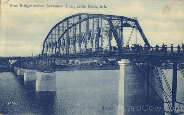 Free Bridge Across Arkansas River Little Rock