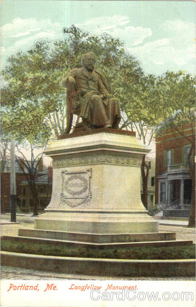 Longfellow Monument Portland Maine