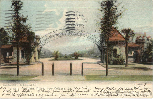 Audubon Place New Orleans Louisiana