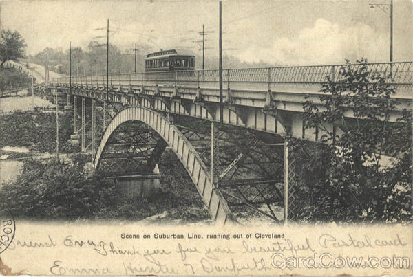 Scene On Suburban Line Cleveland Ohio