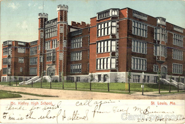 Mc. Kinley High School St. Louis Missouri