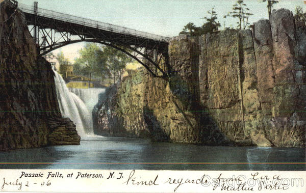 Passaic Falls Paterson New Jersey
