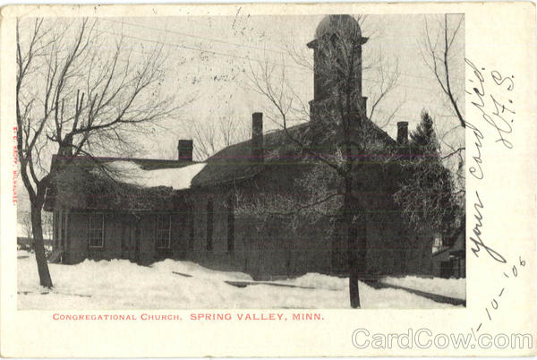 Congregational Church Spring Valley Minnesota